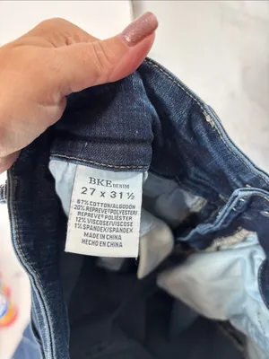 Bke gabby curvy fit high rise jeans 27 x 31.5 thumbnail 5