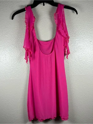 White Fox Boutique Don’t tell me now mini dress in hot pink SZ:S thumbnail 4