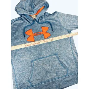 Under‎ Armour Storm Women’s Hoodie Blue Orange Colorway Large Pocket Active thumbnail 5