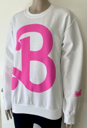 Barbie Mattel Logo Pullover Sweatshirt NWT! thumbnail 6