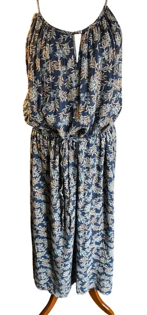 Floral Womens A Line Dress Size Med thumbnail 1