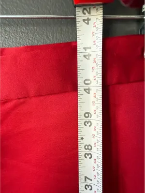 Urban Girl Nites Red Satin Maxi Skirt thumbnail 9
