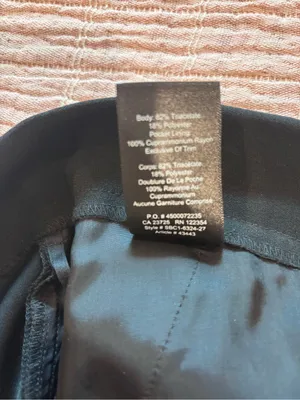 Aritzia Babaton Black Cohen Pleat Front Pants size 8 thumbnail 12