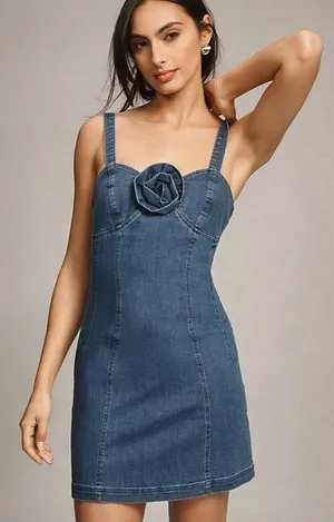 Porridge Anthropologie Dress thumbnail 1