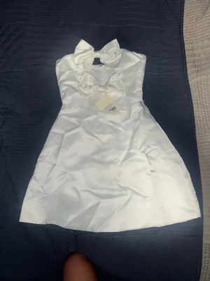 Pepper Mayo White Mini Dress thumbnail 2