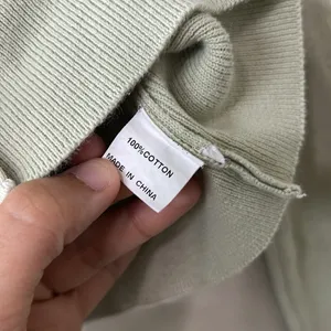 Princess Polly The Michael Top Cropped Sweater Ribbed Button Up Lime Sage Green thumbnail 7
