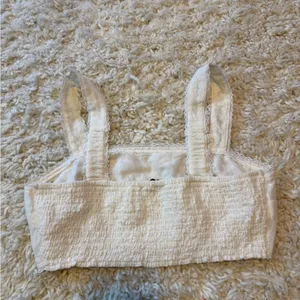 American Eagle Outfitters White Lace Top thumbnail 4