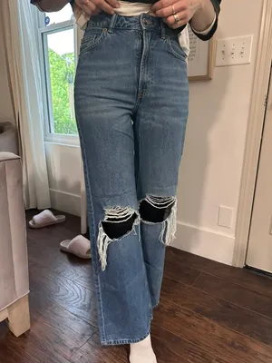 H&M High Waisted Jeans Wide Leg thumbnail 9