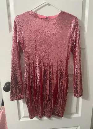 superdown Cindi Sequin Mini Dress Pink thumbnail 1