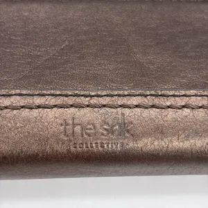 The Sak‎ Womens Wallet Bronze Leather Brass Hardware Reptile Print Trim Bi-Fold thumbnail 12