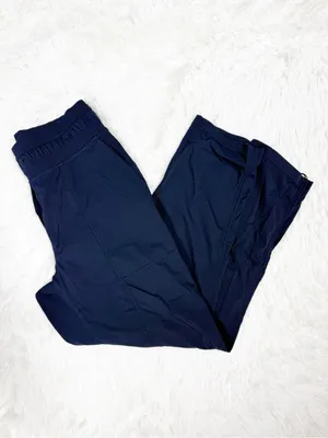 Lululemon Dance Studio Crop Pants Size 4 Navy Blue 26” Inseam thumbnail 5