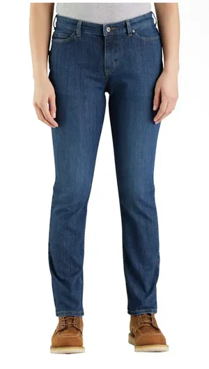 Carhartt rugged flex relaxed jeans size 4 NWT thumbnail 1
