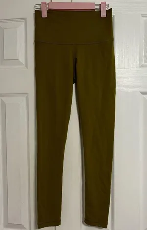 Aritzia TNAction Green / Brown Leggings thumbnail 2