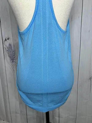 Lululemon Swiftly Tech Racerback Womens Sz 10 Brisk Blue Running Tank Top thumbnail 7