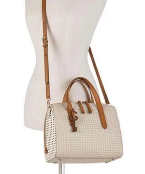 NEW Fossil Sydney Satchel Polka Dot Bag thumbnail 2