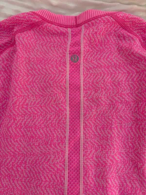 Pink Long Sleeve Lululemon Top thumbnail 2