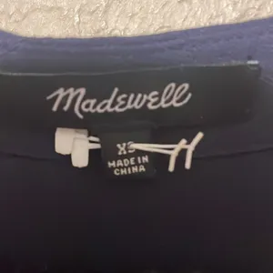 Madewell Navy Blue‎ Bicoastal Dress Slouchy Shift Short Sleeve Size XS thumbnail 6