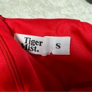 Tiger Mist Red Millie Ruched Mini Dress thumbnail 11