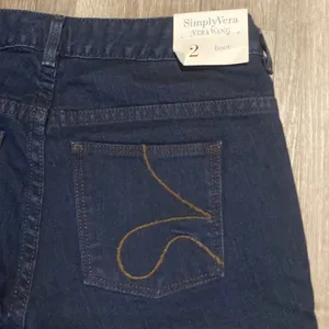 New! Simply Vera by Vera Wang womens blue flare jeans size 2 thumbnail 6