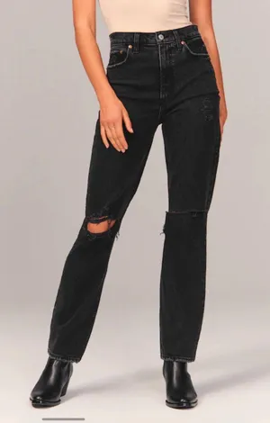 Abercrombie Ultra High Rise 90s Jeans thumbnail 5