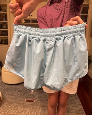 Light Blue Lululemon Shorts 2.5" Hotty Hot thumbnail 2