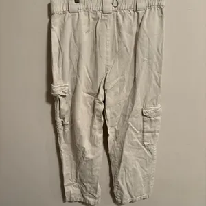 Wilfred TNA ARITZIA Cargo Pants Flax Beige Tan- Size XL thumbnail 7