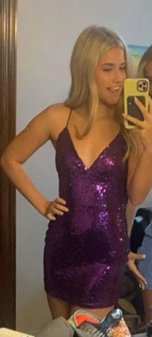 Lucy in the Sky Purple Dress thumbnail 2