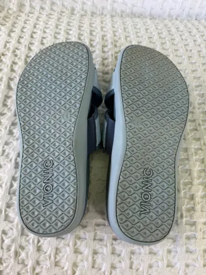 Vionic Merced Blue Cross Strap Slide Orthotic Sandals Women's Size 8 EU 38.5 thumbnail 9
