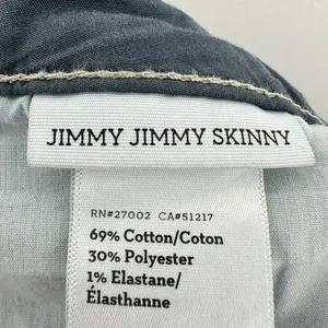 Paige Jimmy Jimmy Skinny Jeans Women's Size 27 Dark Wash Denim‎ Jeans Casual thumbnail 10
