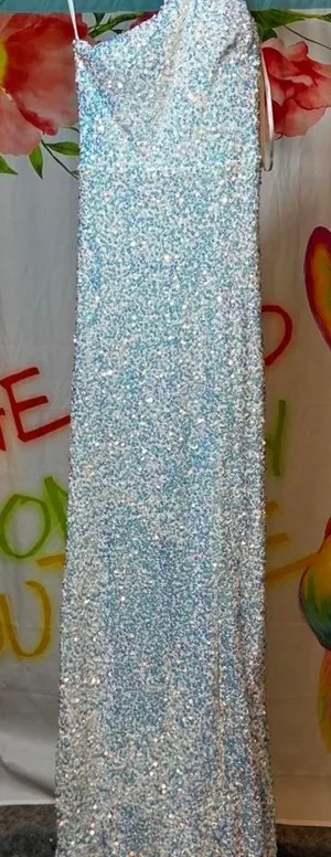 P53. Windsor - iridescent sequin maxi dress thumbnail 1
