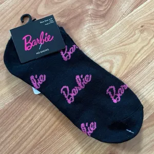 Official Mattel‎ Barbie Women's Back No Show Socks NWT thumbnail 1