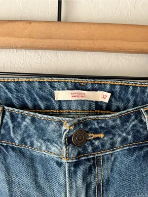 Levi’s low loose jeans NEW 32x32 wide leg thumbnail 8