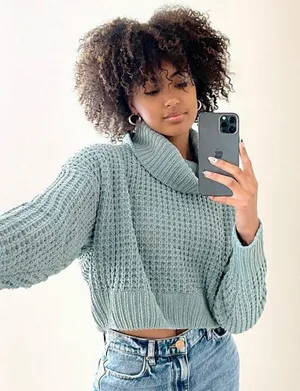 Garage Chenille Turtleneck thumbnail 1