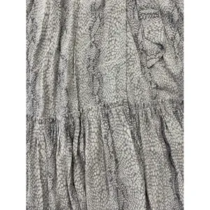 Anthropologie Marfa Snake Print Halter Wrap Midi Dress Size 4 Boho thumbnail 4