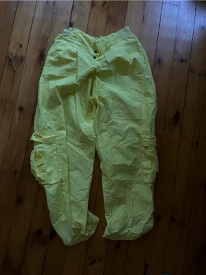 Free People FP Movement by Free People Mesmerize Me Cargo Pants, Yellow medium thumbnail 2