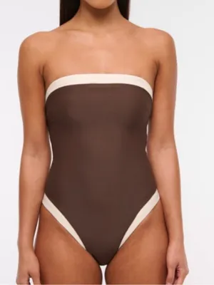 {Abercrombie & Fitch} Brand New Marina Curve Love One Piece Swimsuit thumbnail 2