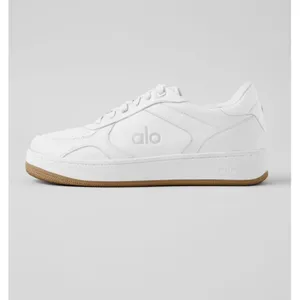 Alo Recovery Mode Sneakers Natural White Gum Tan Sporty Sports Athletic Shoes thumbnail 2