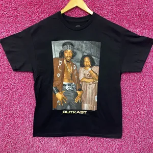 Outkast Hip-Hop Duo Andre 3000 & Big Boi T-Shirt Medium thumbnail 1