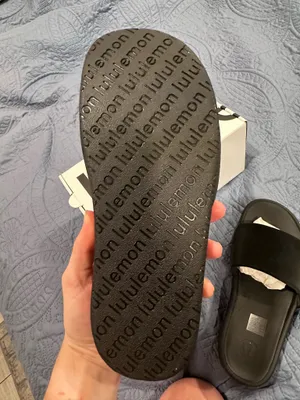 Lululemon Slides Restfeel Black Women’s 9 thumbnail 5