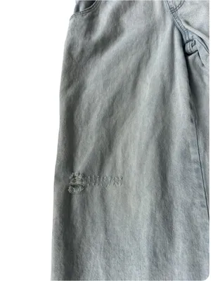 Wild Fable Light Blue Baggy Overalls thumbnail 7