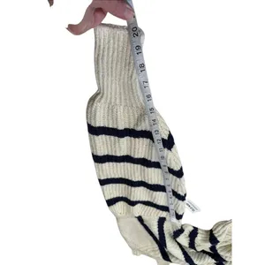 Old Navy Oversized Sweater Sz S Cream/Navy NWT thumbnail 8