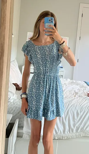 Floral Dress Multi Size XS thumbnail 4