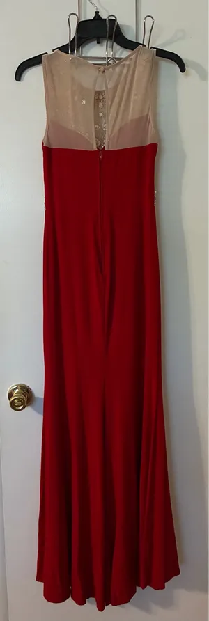 Red Prom Dress Size M thumbnail 3