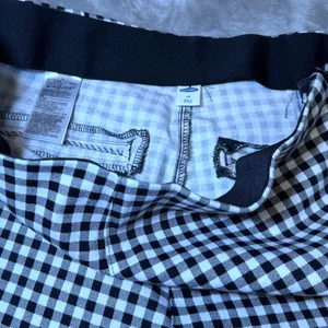 Old Navy Womens Size 14 Black White Gingham Check Skinny Ankle Pants Stretch thumbnail 11