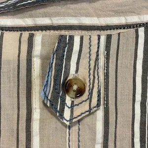 BDG Urban Outfitters Bell Button-Down Shirt Striped Oversized Long Sleeve (XS) thumbnail 15