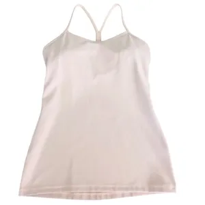 Lululemon Power Y Tank Everlux Silk Rose Size 8 Light Support B/C Cup Shelf Bra thumbnail 4