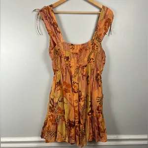 Free people Vernon Mini Dress in cocoa size medium thumbnail 8