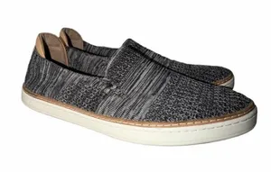 UGG Sammy Gray Heather Knit Slip-On Sneakers Women’s Sz 9.5 thumbnail 1