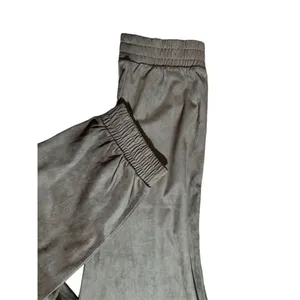 NWT Soft Surroundings Estancia Faux Suede‎ Jogger Ankle Saddle Brown Sz PXL thumbnail 7