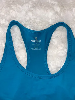 90 Degree By Reflex Blue Tank Top thumbnail 2